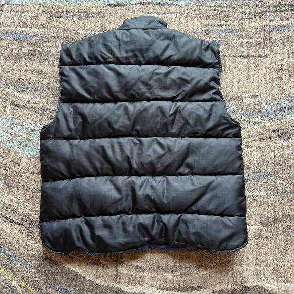 Men's Ten West Apparel Black Natural Goose Down Puffer Vest Jacket Sz Large L - Picture 3 of 6